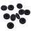 20 pièces 18mm mousse souple éponge écouteurs couverture 7