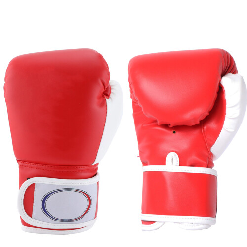 Kinder-Boxhandschuhe, PU, Rot, 22cm, 287g, Sparring & Training 1