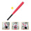set bat baseball resistente per attività all'aria 3