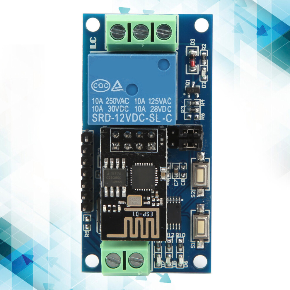 12V Wifi Relay Module For Android App Wireless Control 7641358701237