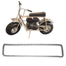 Hochwertige 420-Kette mit 90 Gliedern für das Hinterradantriebssystem für Minibikes 196cc Ct200u Ct200uEx