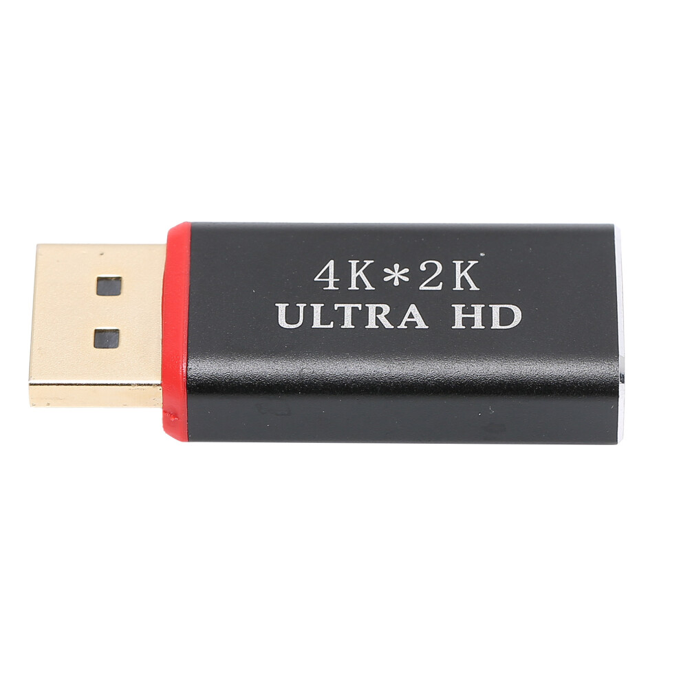 4K Dp Male To Hdmi Female Adapter With Plating 1.4V Gold/Black 4281358700514