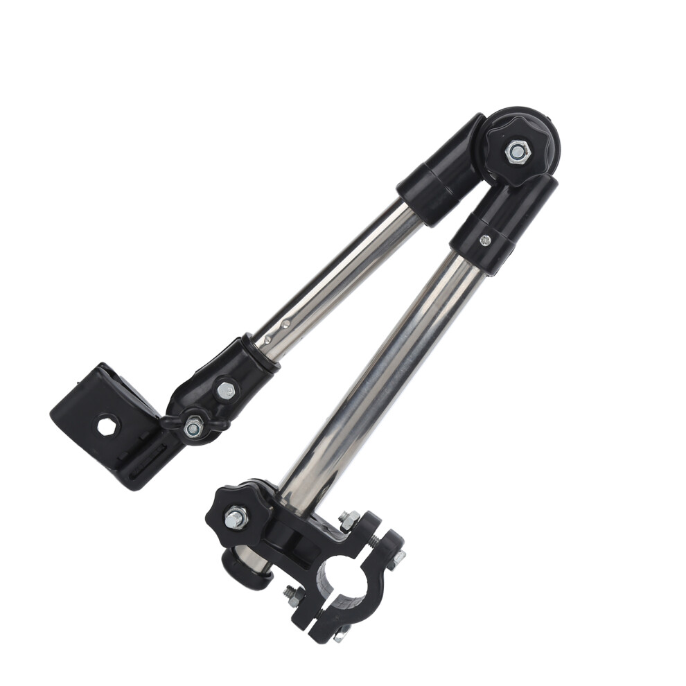 Adjustable Stainless Steel Bicycle Umbrella Holder 42cm for Bikes & Motorcycles-image-OPC-PMSHGK2-NEW