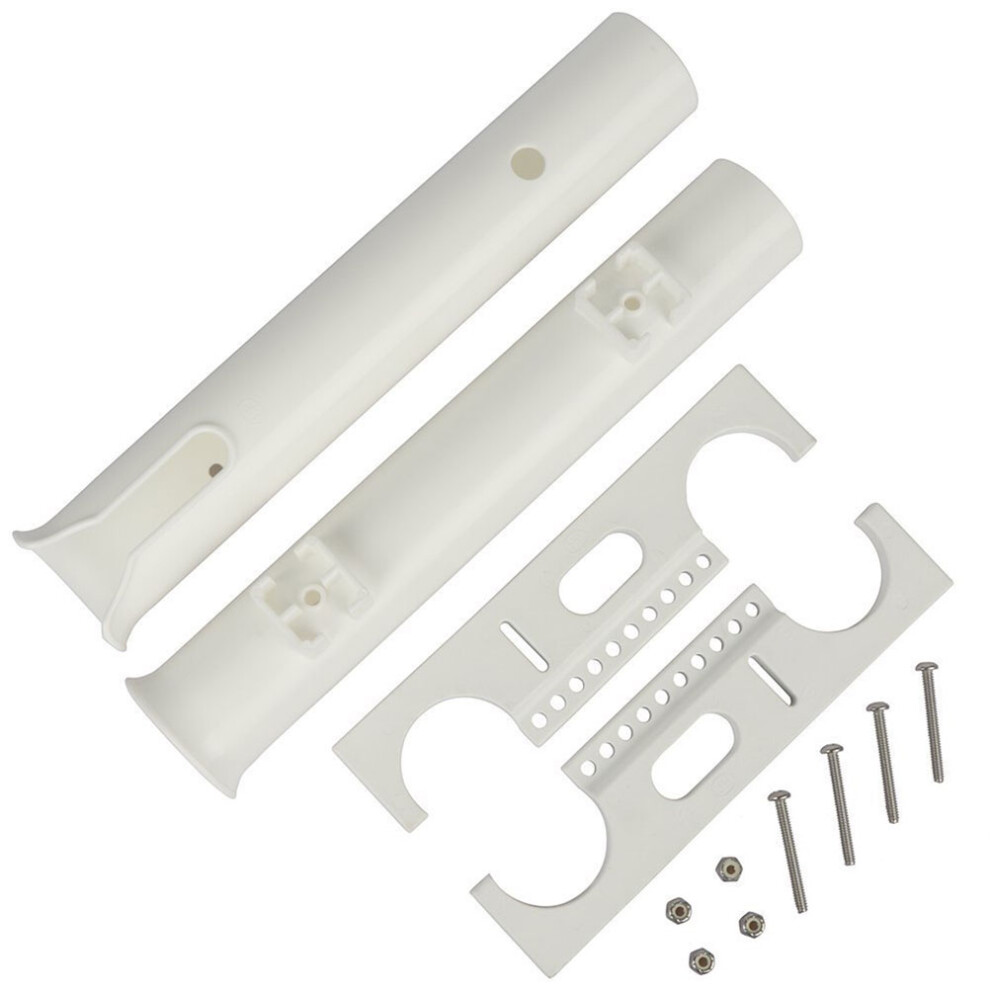 Triple Pole Side Mount Fishing Rod Holder Bracket, 22x30.5cm-image-OPC-PMSHGQK-NEW