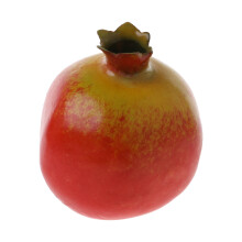 Simulation réaliste de grenade artificielle, faux fruits,-Rouge