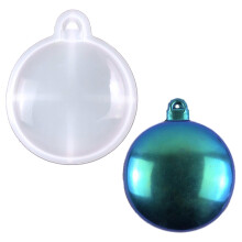 3 Styles Glossy Christmas Series Keychain Silicone Mold-Clear 1