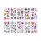 10 SheetChildren Stickers Pumpkin Glowing in Dark-D series 6