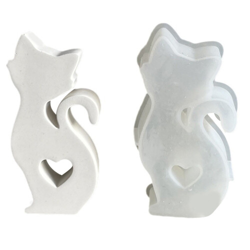 Moule en silicone réutilisable pour l'artisanat de bougies
