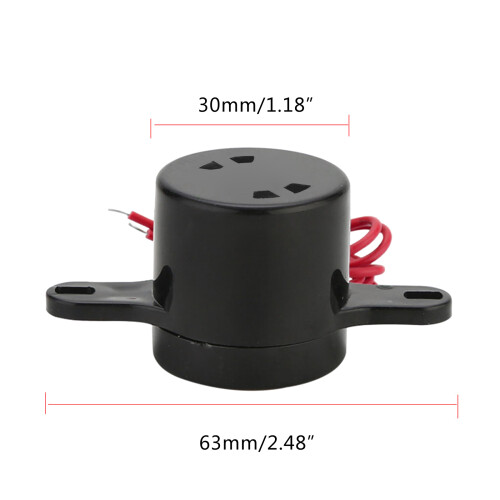 Buzzer électronique AC 220V, alarme continue, étanche, bip, 1