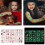 10 SheetChildren Stickers Pumpkin Glowing in Dark-D series 3