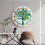Holographic Surfaces Clock Silicone Mold Personalized-Clear 6