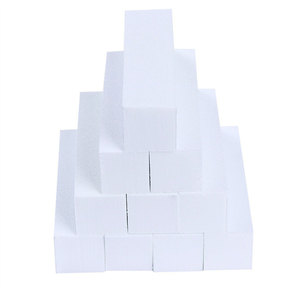 Nail Art Buffer Grinder Buffing Block Nail File For-White