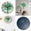 Holographic Surfaces Clock Silicone Mold Personalized-Clear 3