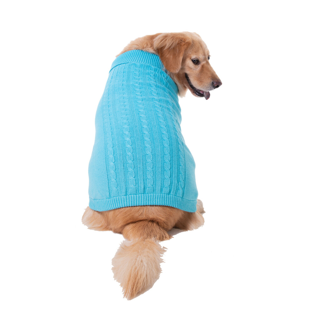 (Sky Blue, S) Puppies Shirt Pets Supplies Breathable Puppies Clothing Dogs Sweater-image-OPC-PMSHJ69-NEW