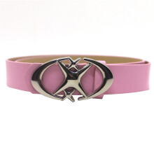 Punk Moon Star Buckle Belt Gothic Vintage Cross Waistband-Pink