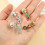 Broches Mini stéthoscope, 15 pièces, pour médecins, infirmières, 5