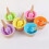 1pc Ice Cream Bowl Sundae Cup with Spoon 8