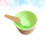 1Pc Creative Ice Cream Bowl With Spoon Anti-Fall Green 10