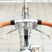 Bike Brake Lever for Fixed Gear & Road Bikes - Bent Handlebar Alloy Material