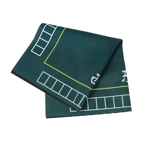 1 Tapete De Para Mahjong E Verde Quadrado