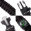 Multi-Functional Camping Survival Bracelet with Rope, Compass & Whistle 4
