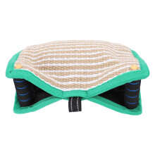 Dog Bite Pillow Abrasion Resistant Jute Tug Toy for German Shepherd Training