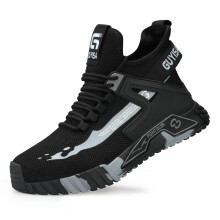 (SIZE 7 UK) Mens Safety Shoes Work Trainers Steel Toe Cap Ultra Lightweight Shoes Boots UK