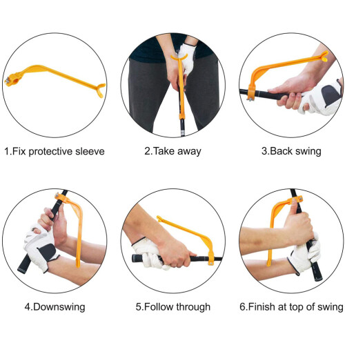 Entraîneur de swing ABS 24cm*11cm 35g Geste pour débutant 2