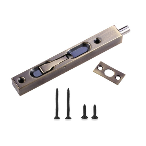 Flip Levers Lock Flush Bolt Not Pry Design Lock for-Bronze