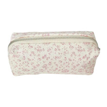 Aesthetic Pencil Case Practical Pen Case Bows-Strawberry floral