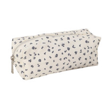 Bows Pencil Bag Pencil Case Aesthetic Pen Case Makeup-Navy Blue