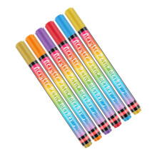 6Colors Pet Nails Polish Pens Removable and Safe-A color system