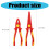 High Voltages Safe Insulated Plastic-Solid insulated poin 4
