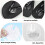 Slip Resistant Silicone Toe Post Cushion Grip Pad Thong Sandal 6