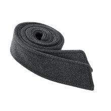Trench Coat Waist Belt for Female Winter Wool Coat-Dark Grey