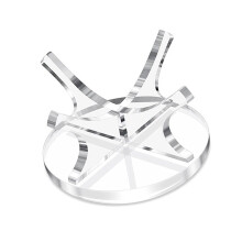Baseball Display Stand for Baseball Golf Softball Tennis-Clear