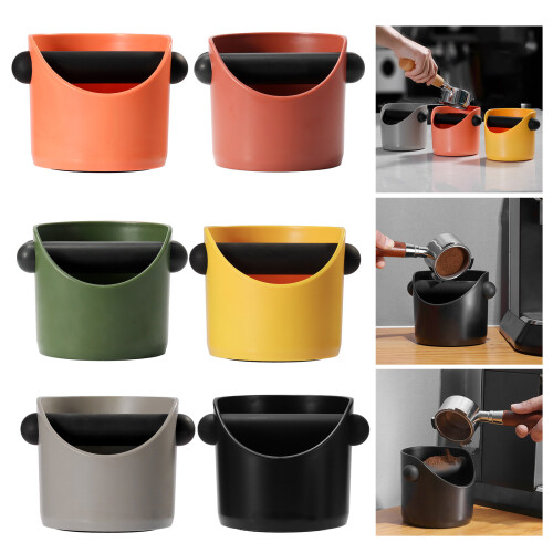Office Friendly Small Coffee Grounds Box Espresso Grounds-Red 2