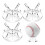 Baseball Display Stand for Baseball Golf Softball Tennis-Clear 5