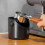 Coffee Grounds Bin with Small Storage Capacity Plastic-Black 7