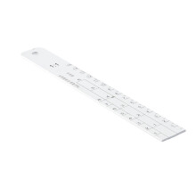 Paint Mixing Ruler Scale Paint Mixing Ruler-small ruler