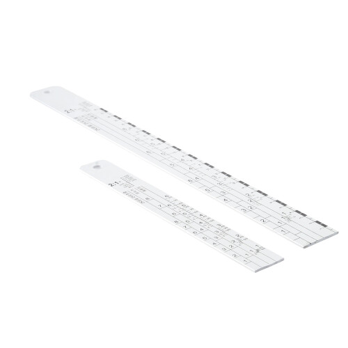 Paint Mixing Ruler Scale Paint Mixing Ruler-small ruler 1