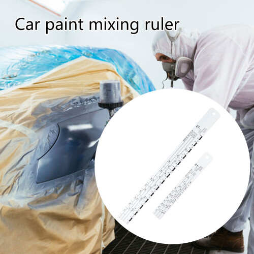 Paint Mixing Ruler Scale Paint Mixing Ruler-small ruler 2