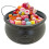 Festival Halloween 12" Black Cauldron Kettle for Trick or 3