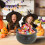 Festival Halloween 12" Black Cauldron Kettle for Trick or 2