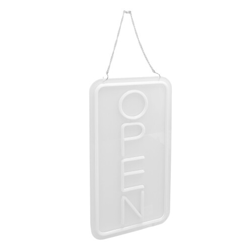 LED Neon Open Schild, USB-betrieben, 42x22cm, hell und einstellbar