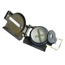 Multifunctional Metal Compass for Hiking Camping, 8.5x5.4cm