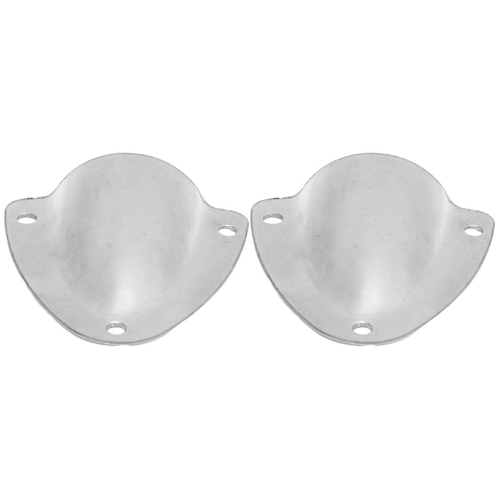 2Pcs Stainless Steel Clamshell Vent Cable Pass-Through Marine Hardware 8411358720861