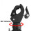 Non-Slip LED Flashlight Holder Clamp for 20-35mm Bicycle Handlebars 4