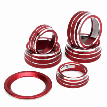 Kit de 6 capuchons rouges pour bouton audio, 10e génération 2018-2020