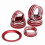 Kit de 6 capuchons rouges pour bouton audio, 10e génération 2018-2020 1